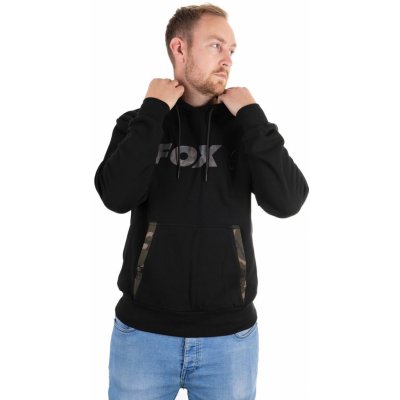 Fox mikina Black/Camo Print Hoody