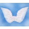 Karnevalový kostým PartyDeco Andělská křídla bílá 75 x 45 cm