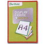 Tarifold Display Frame - magnetický prezentační rámeček - A4, 1 ks, červený – Zboží Dáma