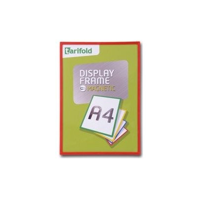 Tarifold Display Frame - magnetický prezentační rámeček - A4, 1 ks, červený – Zboží Dáma