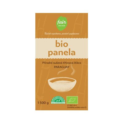 Fairobchod Bio sušená třtinová šťáva panela z Paraguaye, 1500 g – Sleviste.cz