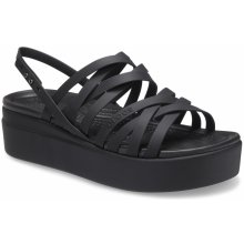 Crocs Sandály CROCS BROOKLYN STRAPPY LOWWDGW Černá