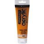 Daler Rowney Graduate akrylová barva yellow ochre 120 ml 1 ks – Hledejceny.cz