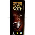 Moser Roth Hořká čokoláda 90% 125 g – Hledejceny.cz