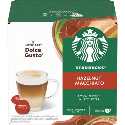 STARBUCKS Hazelnut Macchiato by NESCAFÉ Dolce Gusto 12 kapslí – Hledejceny.cz