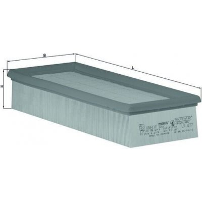 Vzduchový filtr MAHLE LX 477 – Zboží Mobilmania