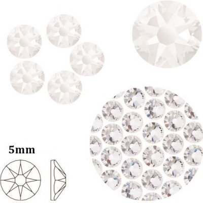 EXPA nails Kamínky Swarovski Krystal 5 mm 10 ks – Hledejceny.cz