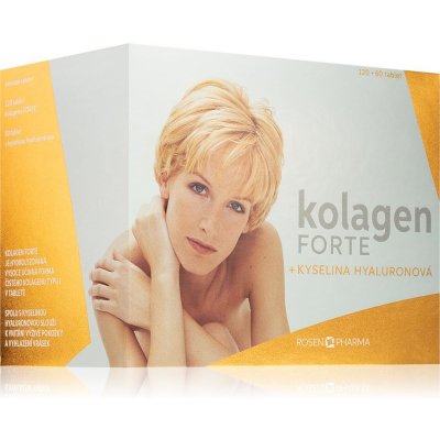 Rosen Kolagen Forte + Kyselina hyaluronová 120+60 tablet – Hledejceny.cz