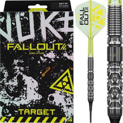 Šipky Target Luke Littler Fallout 90% 19g soft – Hledejceny.cz