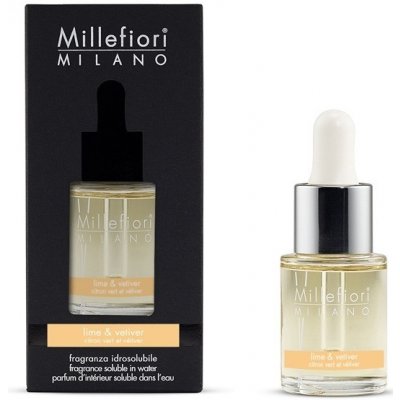 MILLEFIORI Natural Aroma olej vůně limety a vetiveru. 15ml. Lime & Vetiver – Hledejceny.cz