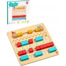 Dřevěná hračka Lucy & Leo moje první matematická hra počítání herní sada