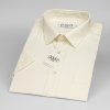 Pánská Košile AMJ košile Classic s krátkým rukávem světle růžová