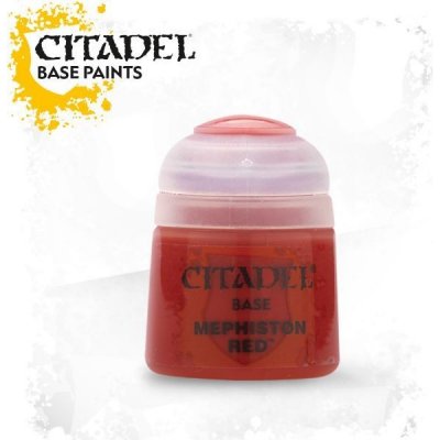 GW Citadel Base: Mephiston Red 12ml – Zboží Mobilmania