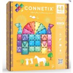 Connetix Glitter Castle se třpytkami 48 ks – Sleviste.cz