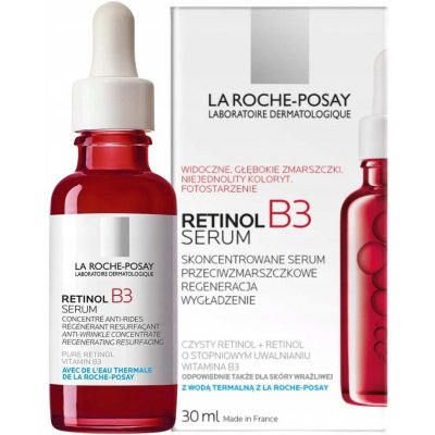 La Roche Posay Retinol B3 koncentrované sérum proti vráskám s regeneračním a pleť vyhlazujícím účinkem 30 ml – Zboží Dáma