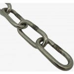 Nerezový řetěz DIN 763/5685 C, dlouhý článek, AISI 316/L 6x42mm, 430kg