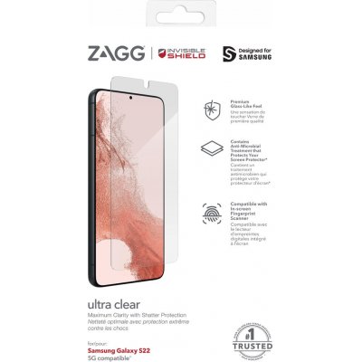 Ochranná fólie Zagg InvisibleShield Samsung Galaxy S22 5G – Zboží Mobilmania
