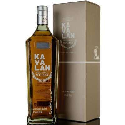 Kavalan Distillery Select 40% 0,7 l (karton) – Zbozi.Blesk.cz