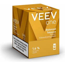 Veev One Náplně Balanced Tobacco karton