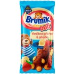 Opavia Brumík Duo Vanilková příchuť a jahoda jemné pečivo 30 g – Zboží Dáma