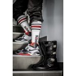 Sk8erboy bílé bavlněné ponožky s kapsičkou – Sleviste.cz