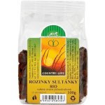 Country Life Bio Rozinky sultánky 100 g – Zbozi.Blesk.cz