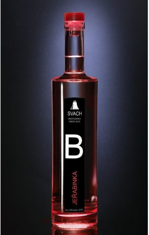 Svach Jeřabinka 43% 0,5 l (holá láhev)