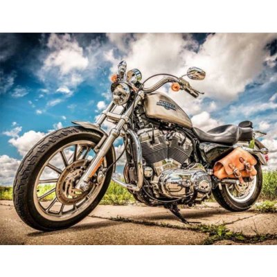 Amparo Miranda® Diamantový obrázek Motorka Harley – Sleviste.cz