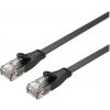 síťový kabel Unitek C1809GBK FLAT UTP Ethernet Cat.6, 1m