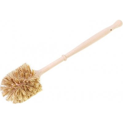 MKN Dřevěný WC kartáč s rostlinnými štětinami – Zboží Mobilmania