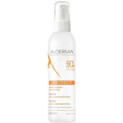 A-Derma Sprej na opalování SPF50+ 200 ml