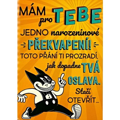 Albi Přání s efekty do obálky K narozeninám Jak dopadne Tvá oslava 14,8 x  21 cm od 163 Kč - Heureka.cz