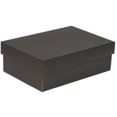 Dárková krabička s víkem 300x200x100 mm, černá – Zboží Živě