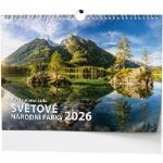 Nástěnný Baloušek Světové národní parky 2026 – Sleviste.cz