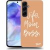 Pouzdro a kryt na mobilní telefon Samsung Picasee Ultimate Case Samsung Galaxy A55 5G Boss Mama