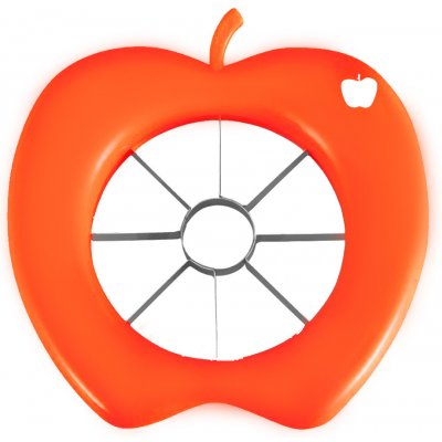 TFY Apple OE1989 Ruční kráječ na jablko, průměr 8cm, oranžový