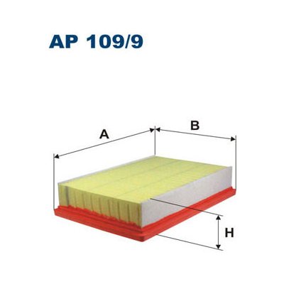 Vzduchový filtr FILTRON AP 109/9 – Hledejceny.cz