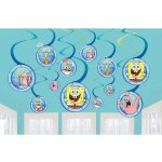 Amscan Závěsné spirály Spongebob, 12 ks – Zbozi.Blesk.cz