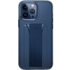 Pouzdro a kryt na mobilní telefon UNIQ Heldro Mount+ s výklopným stojánkem iPhone 15 Pro Max - tmavě modré