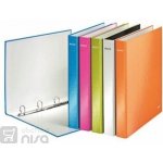 Leitz Kroužkový pořadač WOW A4+ 4DR 25mm zelený 42420054 – Zboží Živě