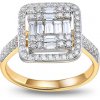 Prsteny iZlato Forever Zlatý briliantový prsten IZBR1037