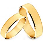 iZlato Forever Prsteny ze žlutého zlata s fázovaným profilem SKOS004 – Zboží Dáma