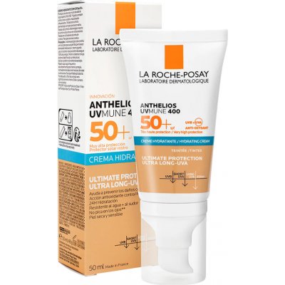 La Roche-Posay Anthelios UVMune 400 hydratační tónovaný krém SPF50+ 50 ml – Zboží Mobilmania
