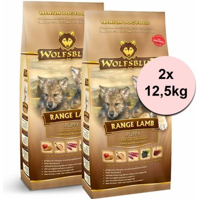 Wolfsblut Range Lamb Puppy 2 x 12,5 kg – Zbozi.Blesk.cz