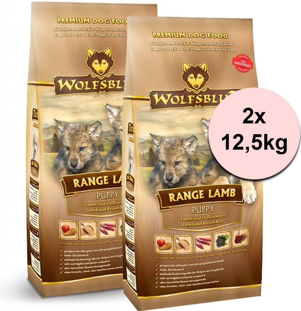 Wolfsblut Range Lamb Puppy 2 x 12,5 kg