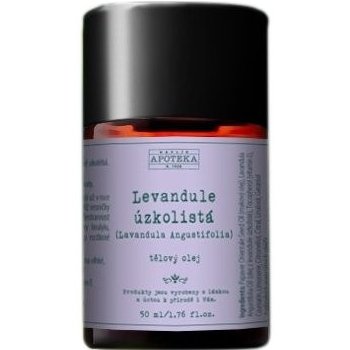 Havlíkova přírodní apotéka vonný tělový olej Levandule úzkolistá 50 ml
