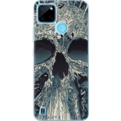 Pouzdro iSaprio - Abstract Skull - Realme C21Y / C25Y