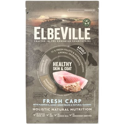 ELBEVILLE Adult All Breeds Fresh Carp Healthy Skin and Coat 1,4 kg – Hledejceny.cz