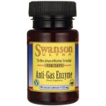 Swanson Anti-Gas Enzyme 123 mg 90 kapslí – Hledejceny.cz