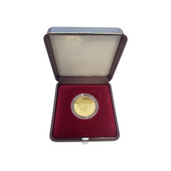 Česká mincovna zlatá mince Národní kulturní památka papírna Velké Losiny 2006 Proof 1/4 oz
